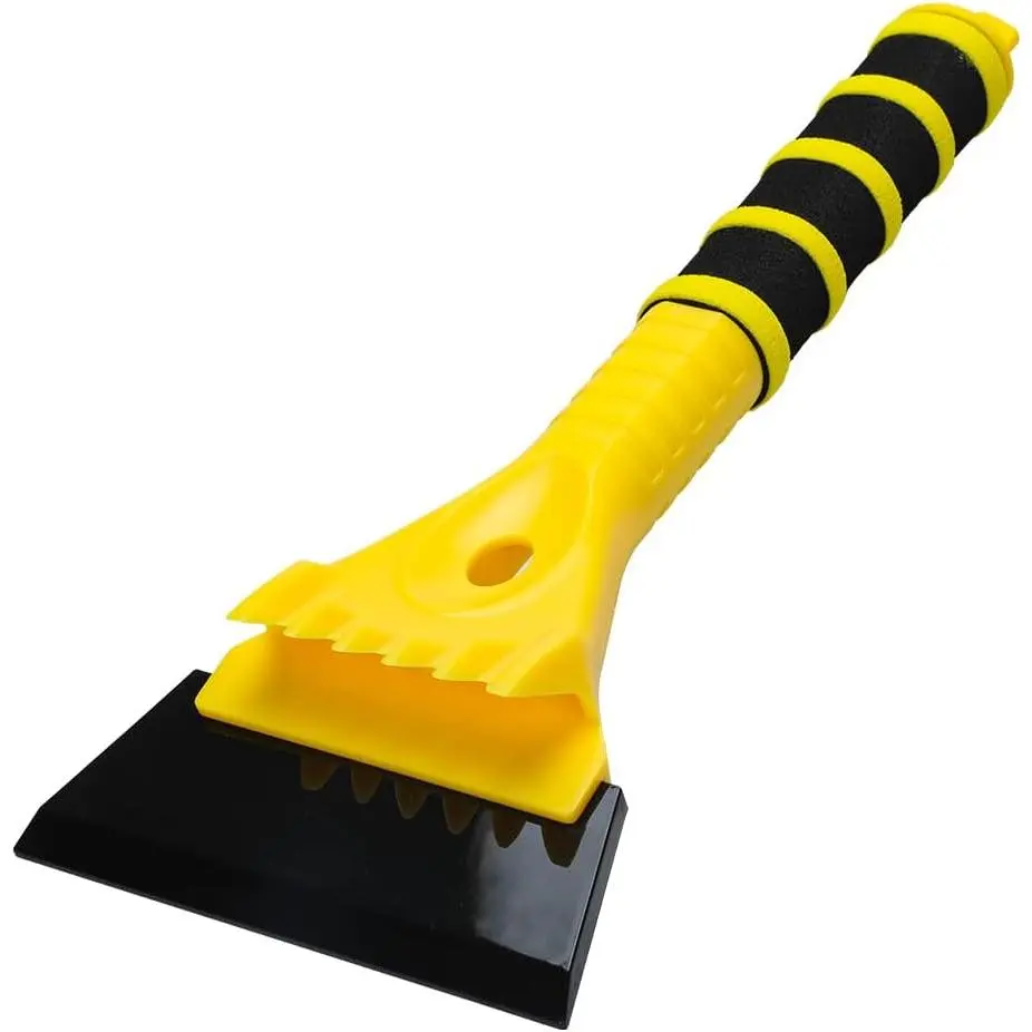 12.4" Ice Scraper for  Windshield Snow Frost Ice  Snow Scraper with  Handle for   Window