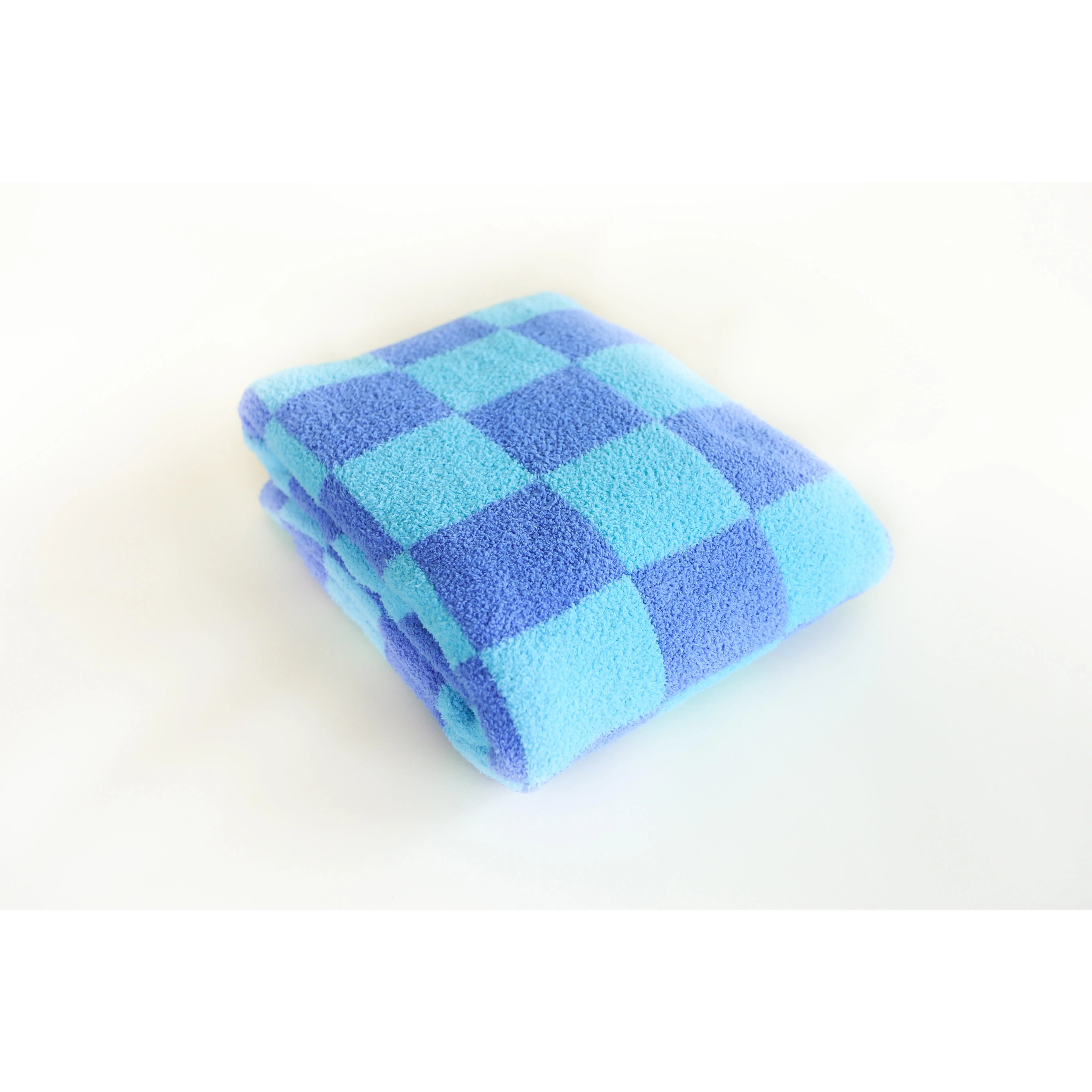 Blue Checkered Blanket Blue Checkered Blanket