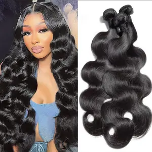 12A Human Hair  18 20 22 Inch  Wave  Human Hair  Unprocessed Brazilian Virgin Quick Weave 3 Bundle for Women Wet and Wavy Human Hair Extensions  Black