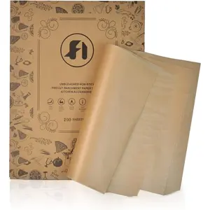 200 count  Paper Baking Sheets, 12x16 Inch Baking Paper, Precut Non-Stick  Sheets for Baking, Cooking, Grilling, Air Fryer and Steaming, Precut  baking paper