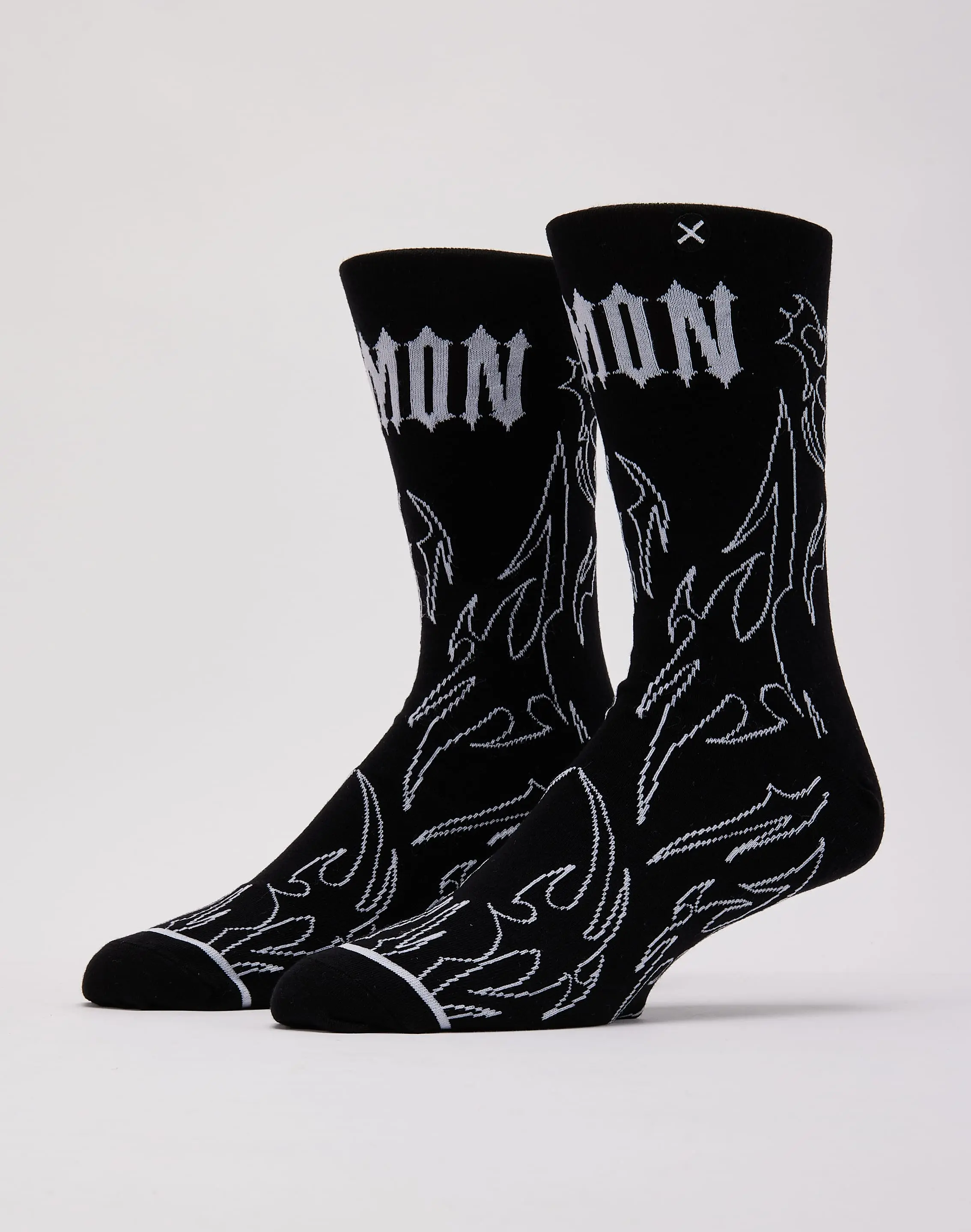 Mens Odd Sox Demon Crew Socks Mens Odd Sox Demon Crew Socks