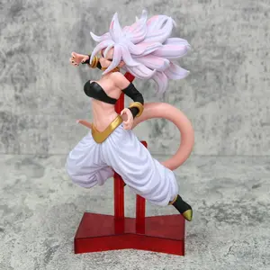 Dragon Ball Anime Theater Version Android 21 Female Buu Figure, Android 21 Model Boxed Handheld Toy, Collectible Dragon Ball Figurine, Anime Character, Collectible Figures