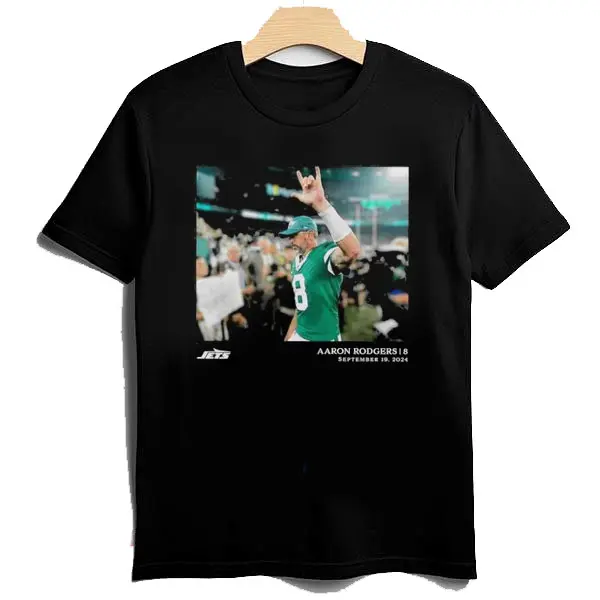 Aaron Rodgers NYJets Flash Features Week 3 T-shirt