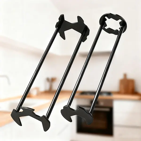 Heavy Duty Wrenches, 2-Piece 7-in-1 Multifunctional 4-Prong Hex & Universal Pipe Wrenches, Metal Hand Tools for Bathroom Sink Faucet Installation & Repair, Heavy Duty Wrench