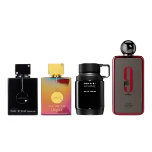 Armaf - Afnan Perfumes | Club de Nuit Intense + Untold + Odyssey Homme + 9 PM Rebel Bundle | Men & Unisex | 3.4 oz Per Bottle