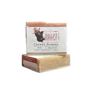 Cherry Almond Handcrafted Soap Organic