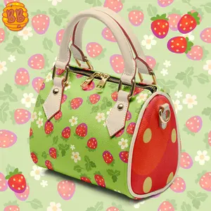 Strawberry Garden Cute Crossbody Handbag