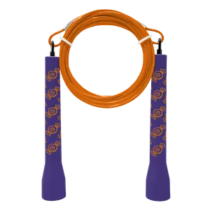 Double Under Wonder THE CANDY HOP Premium Jump Rope For Men & Women, Lightweight Adjustable Speed Rope for Fitness Workout, Cardio & Endurance, Easy Home Gym Exercise and Workout Equipment