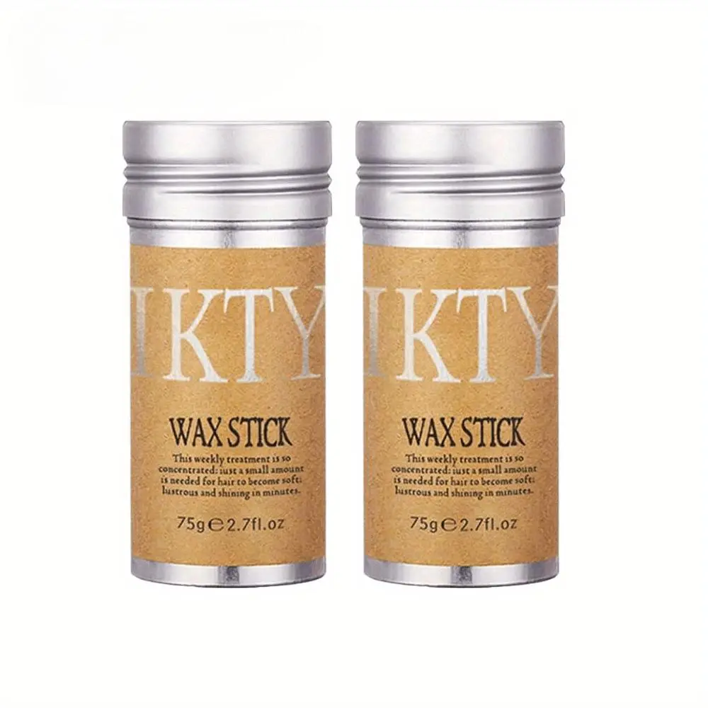 2PCS Hair Wax Stick Set for Styling, Smooth & Lightweight Texture, Easy Application for Bangs & Hair Edges, Daily Hair Care