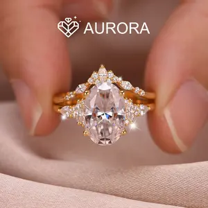 【#202 Regal Oval】4.5 Carat Oval Moissanite rings Engagement Anniversary gift Jewelry Synthetic Moissanite