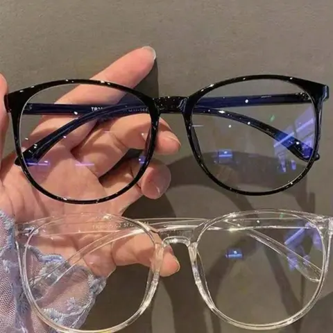 Simple Style Eyeglasses, Cute Eyeglasses for Women & Men, Fashion Frame Eyeglasses for Work, Daily Clothing Decor, Fashion Accessory Eyewear, Perfect for Student Daily Use