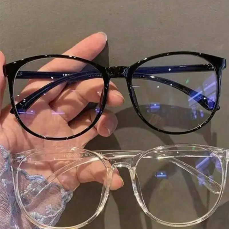 Simple Style Eyeglasses, Cute Eyeglasses for Women & Men, Fashion Frame Eyeglasses for Work, Daily Clothing Decor, Fashion Accessory Eyewear, Perfect for Student Daily Use