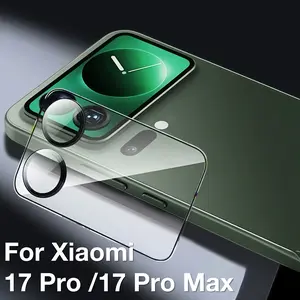 For Xiaomi 17 Pro Max/17 Pro Anti-Shatter Full Cover Tempered Glass Protector, Camera Lens & Back Screen Protection, Durable Phone Accessory