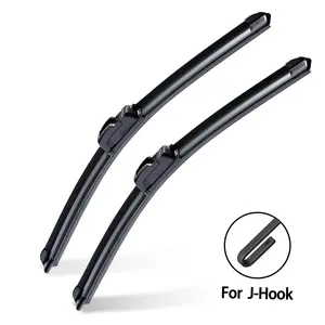 TAIL All-Season Wiper Blade for J-Hook Wiper Arm - Zero Noise Zero Streaks - OEM Quality Classic Auto Accessories Car Parts Automotive Replacement