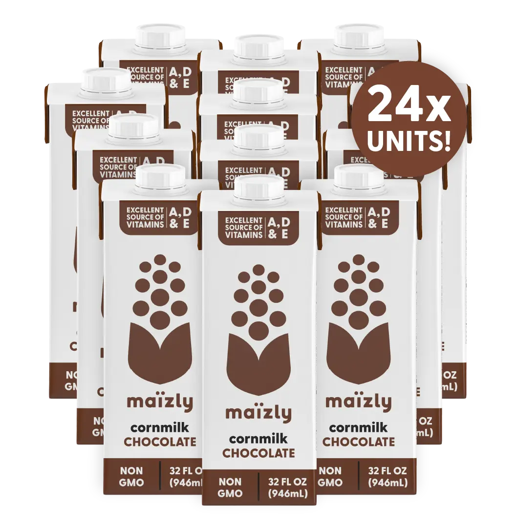 Maizly Chocolate Corn Milk 32floz - 24 Pack