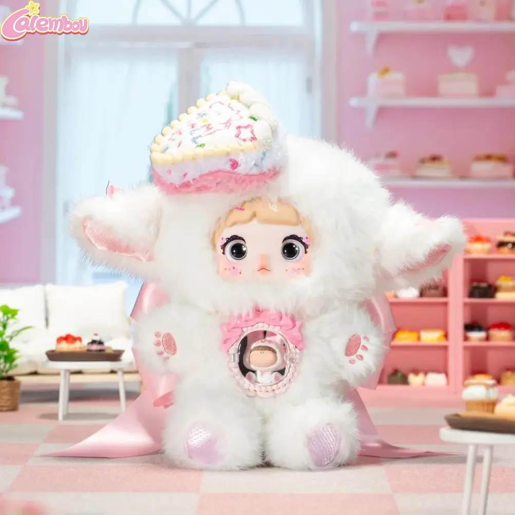 CALEMBOU Nommi× Amarilith A Bite of Sweetheart Series Plush Blind Box V7, Kawaii Stuffed Animals Mystery Box Toys Figures Cute Anime Plushies Collectible Birthday Gifts for Girls Blindbags Surprise Set Random Surprise Set