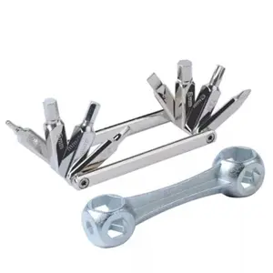 Bicycle Repair Pocket Mini Tool Kit, Bike Multitool, Mountain Bike Repair Tool Kit With Bike Bone Wrench, Portable Bicycle Essentials Easy Road Riding Travel Emergency Maintenance and Carry for Men