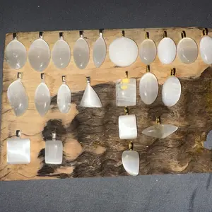 Selenite pendant