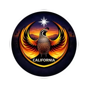 Rebel Alliance Bird Logo Sticker – California Protest Sticker