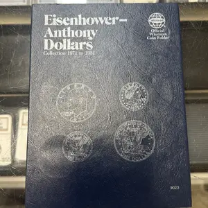 EISENHOWER ANTHONY DOLLARS COIN FOLDER