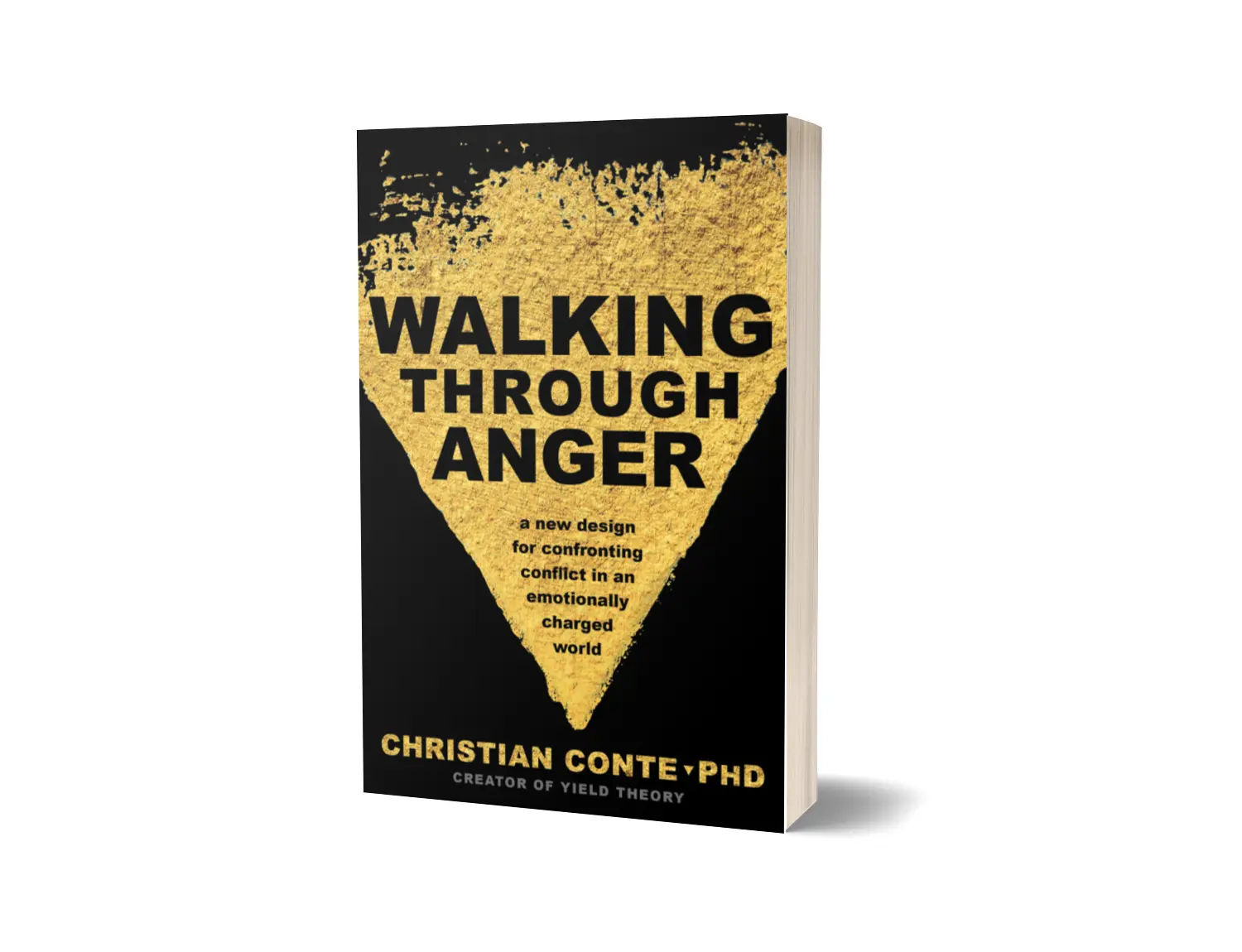 Walking Through Anger: A New Design for Confronting Conflict in an Emotionally Charged World by Christian Conte Ph.D. (Paperback Self Improvement Guide) 