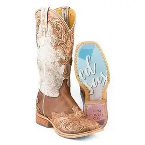 Women's Tin Haul Made In Heaven Boots Handcrafted Tan