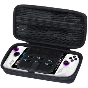 Storage Case Compatible with ASUS ROG Ally X / ASUS ROG Ally Z1 / ASUS ROG Ally Z1 Extreme Gaming Handheld Console and Accessories (Black Case)