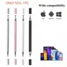 Two-In-One Touchscreen Stylus Pen with Stylus Tip, High Precision Universal Capacitive Pen for iPad iPhone Tablets, Samsung Galaxy Accessories, Tablet Styluses, Tech Accessories