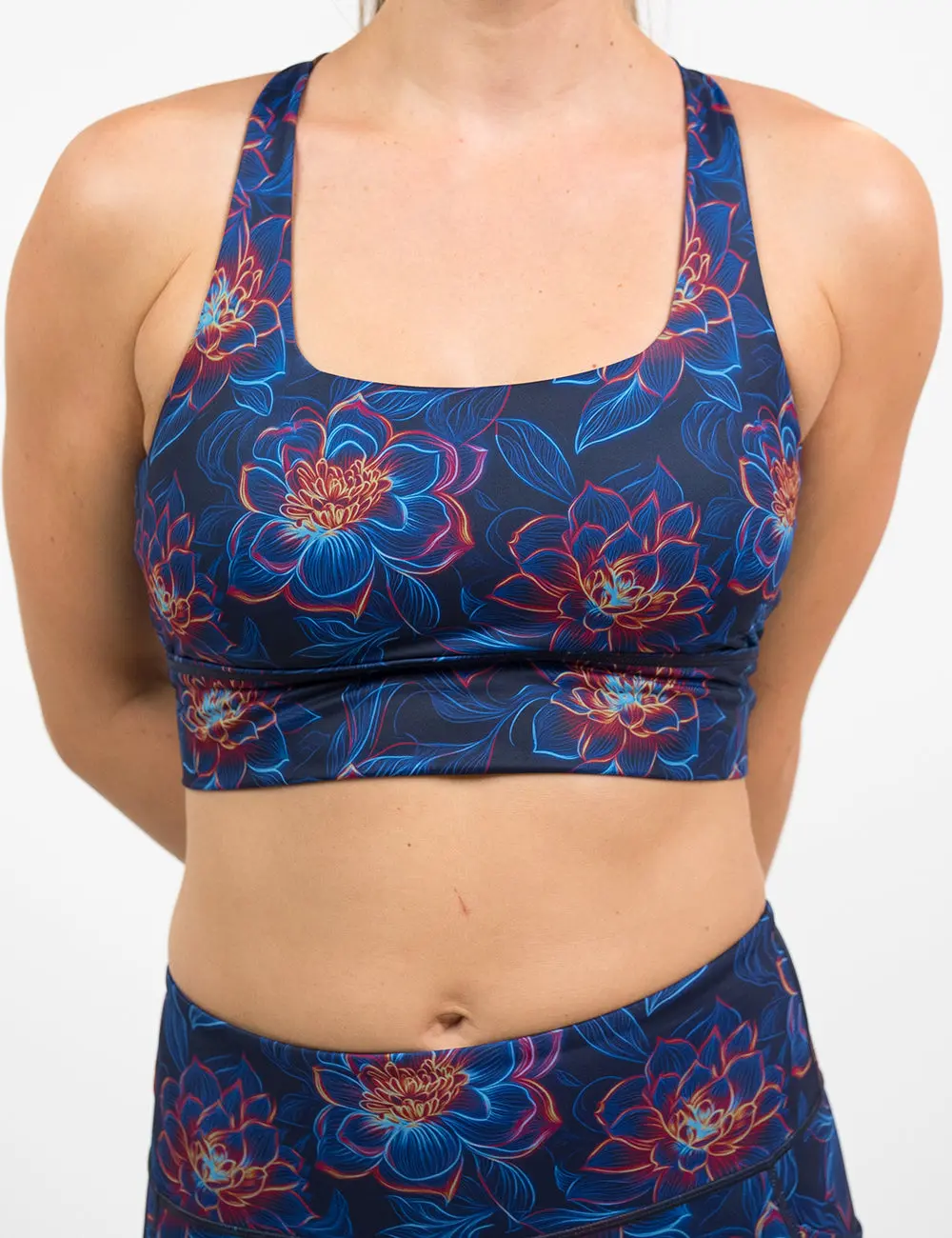 CVG Longline Bra Luminous Lotus Sportswear Bra Bra Top