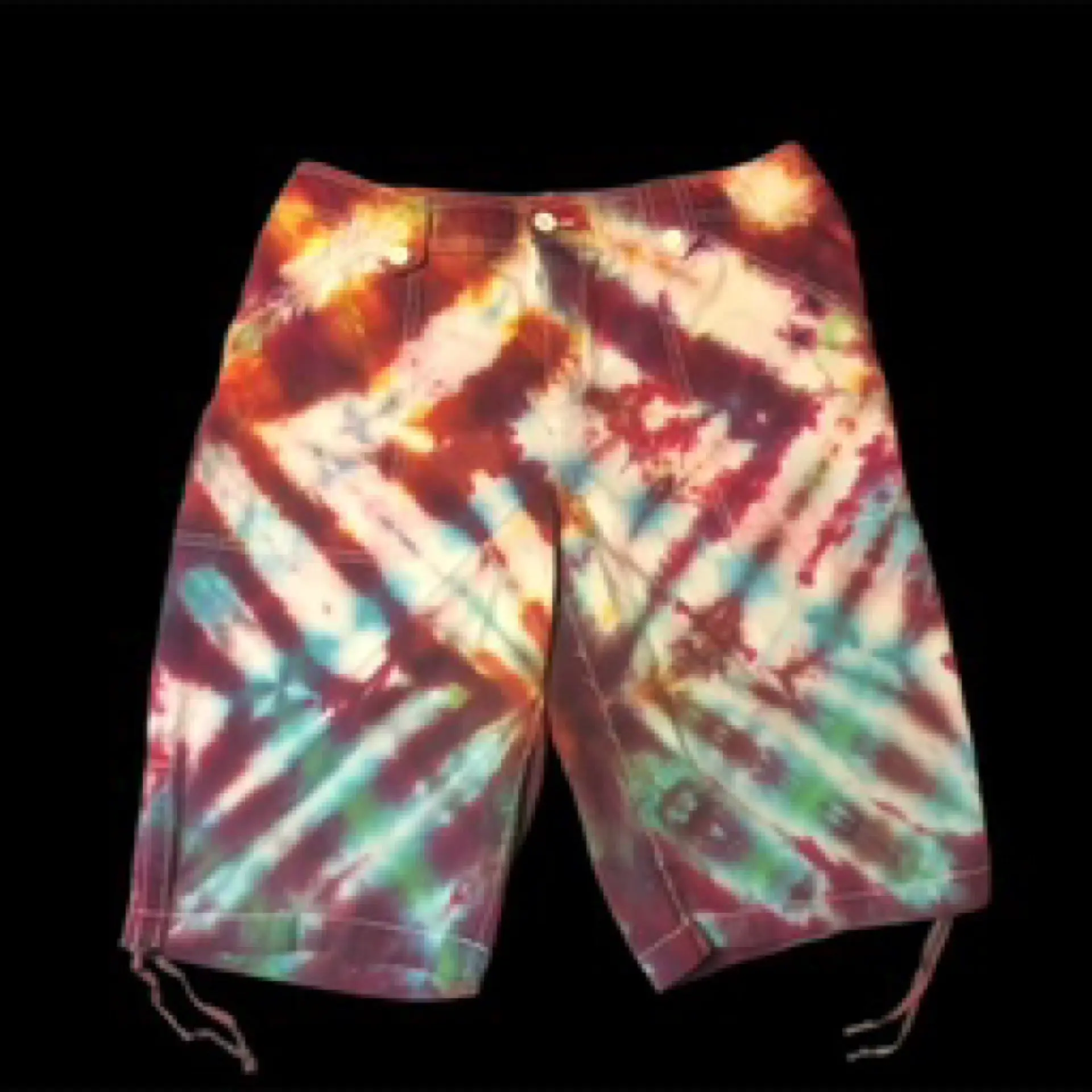 Caribbean Joe Women’s size 12 Upcycled Tie Dye Shorts