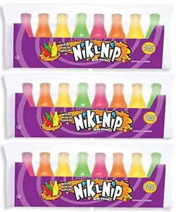 Mini Drinks Candy, 8 Count, Pack of 3 Snack Sweet