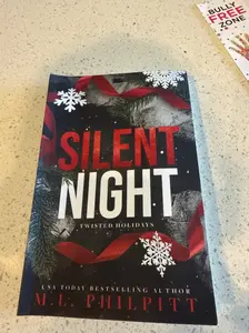 Silent Night: A Dark Romance Christmas Novella (Twisted Holidays) Soft Cover Dark Romance Book, Books