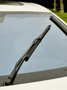 Multifunctional Car Windshield Wiper, Durable Silicone Boneless Wipers, Easy Installation Front Glass Wiper (includes 4 Adapters)