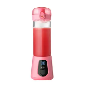 Mini Electric Juicer Cup - Portable Glass Blender efficient juice extraction