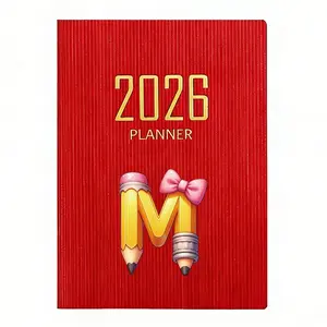 2026 Durable Student Campus Planner, Portable Notebooks, One Page Plan Book, A7 Daily Reminder Planner, Agenda Book, Time Management