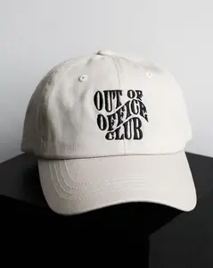Out Of Office Embroidered Baseball Cap