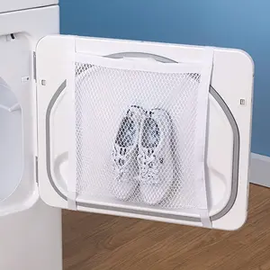 Sneaker Drying Bag with Elastic Strap, Durable Shoe Washing Bag, Sneaker Washing And Drying Mesh Bag Washing Machine Drying Bags for Shoes And Clothing for Laundry And Commercial Use, Laundry Bags