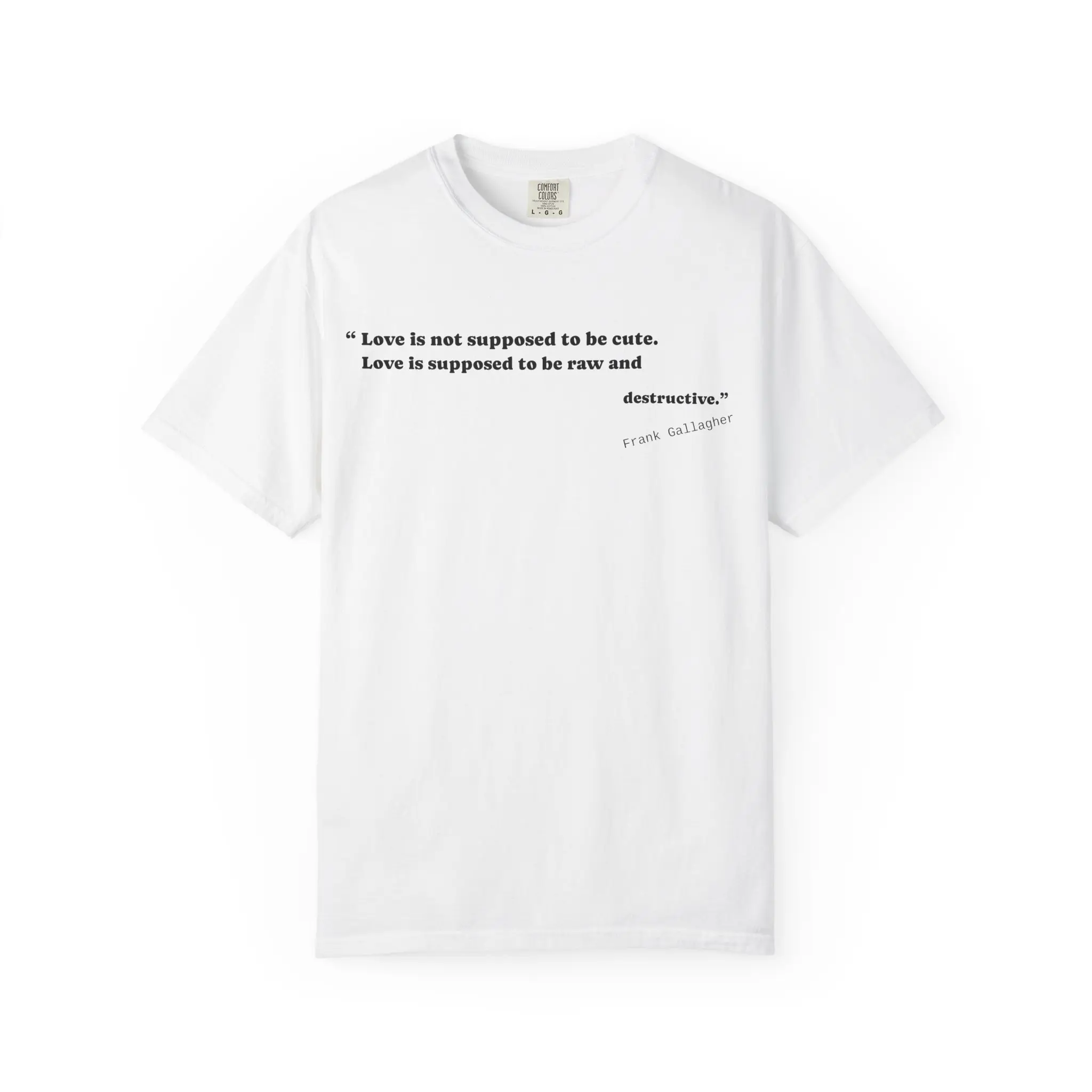 Shameless Frank Gallagher T-Shirt | TV Character Tee gift