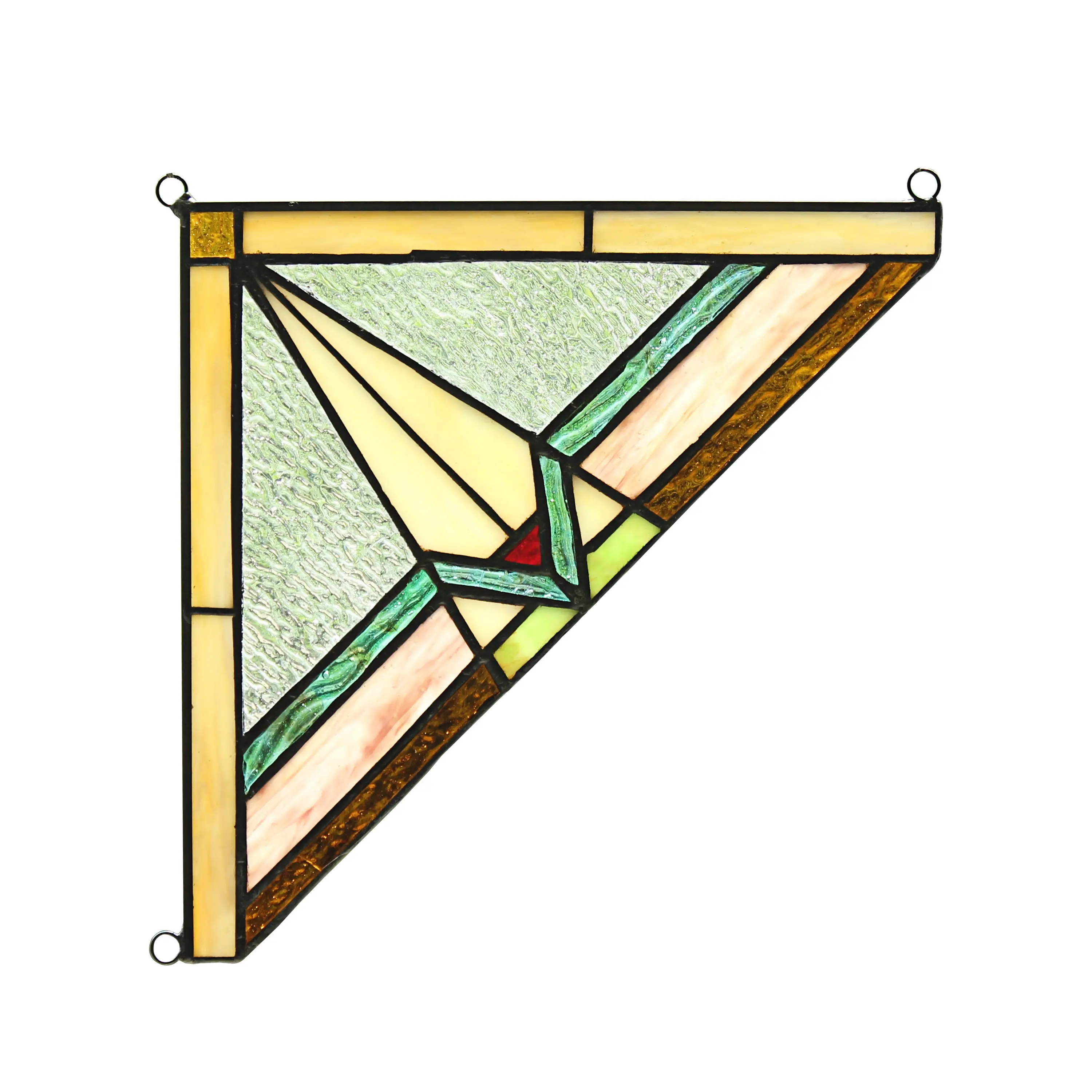 3P430-AM08CGP RADIANCE goods Mission Stained Glass Window Panel 8"x8"