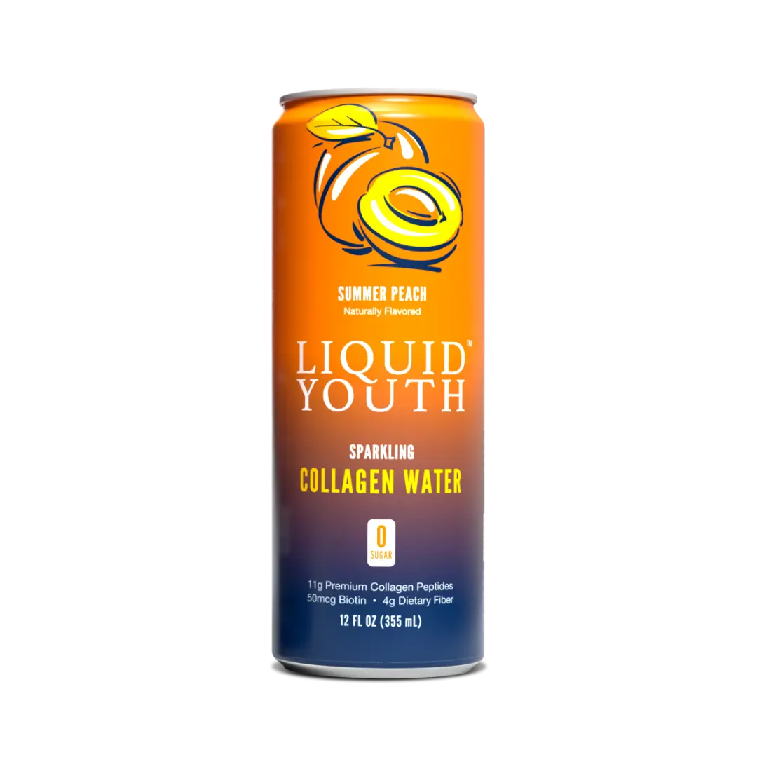 Sparkling Collagen Water - 12 Cans, Summer Peach