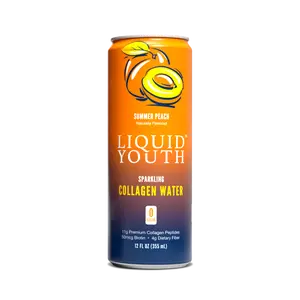 Sparkling Collagen Water - 12 Cans, Summer Peach