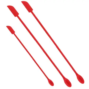 Makeup Spatula Tool Mini Spatula Set Beauty Scraper Spatula Thin Blade -Reusable Long Beauty Small Spatula to Get Last Drop Lotion Bottle Spatula (3count)