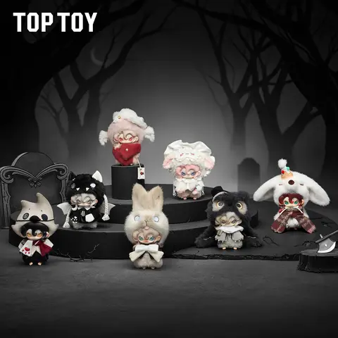 TOPTOY Moonin "The Shrouded Night" Series Plush Blind Box, Perfect Holiday & Birthday Gift,Cute Collectible Dolls,Unique Decorations, summerwins, Collectible Blind Pack, Blind Bag Collectible