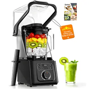Professional Blender with Quiet Shield | Smoothie Blending, Drink Mixer, Grinder, Ice Crusher, Frozen Fruit Blending,40000 RPM, 56oz Eastman Tritan Cup for Smoothie, Nut Milk, Hot Soup, Baby Food, Self-Clean