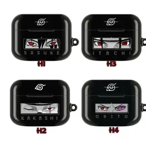 Manga Anime Uchiha Sasuke, Tobi Obito, Kakashi, Itachi Eyes AirPod Case - Trendy Cool Covers For Airpods Gen 1 2 3 4 Airpods Pro 1 2 3