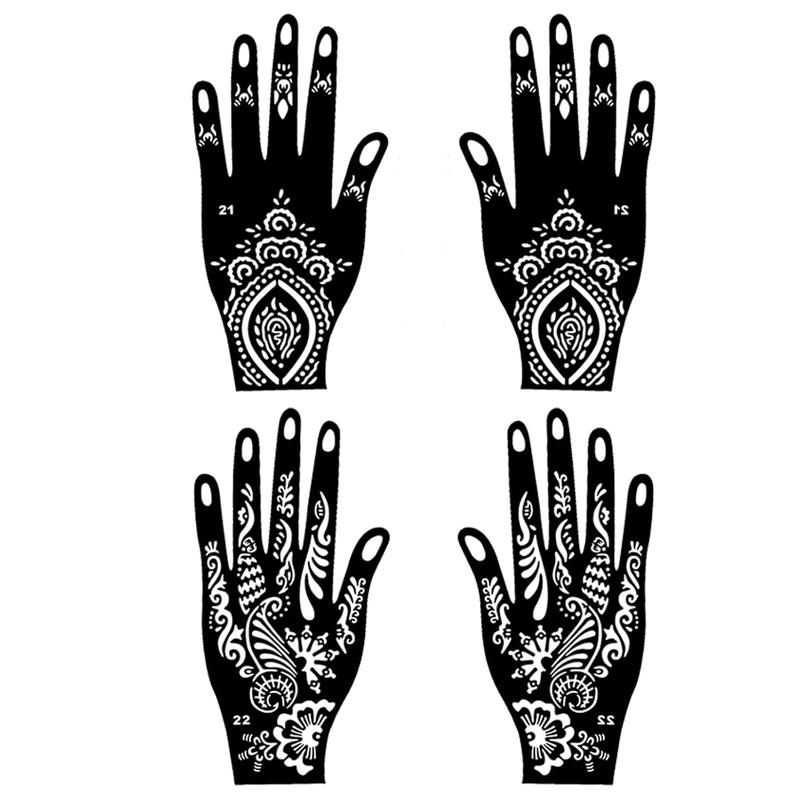 Temporary Tattoo Kit with Henna Cones, Jagua Gel & Semi-Permanent Markers – 101 Stencils, DIY Body Art Set for Women, Men & Kids   Short & Catchy Version