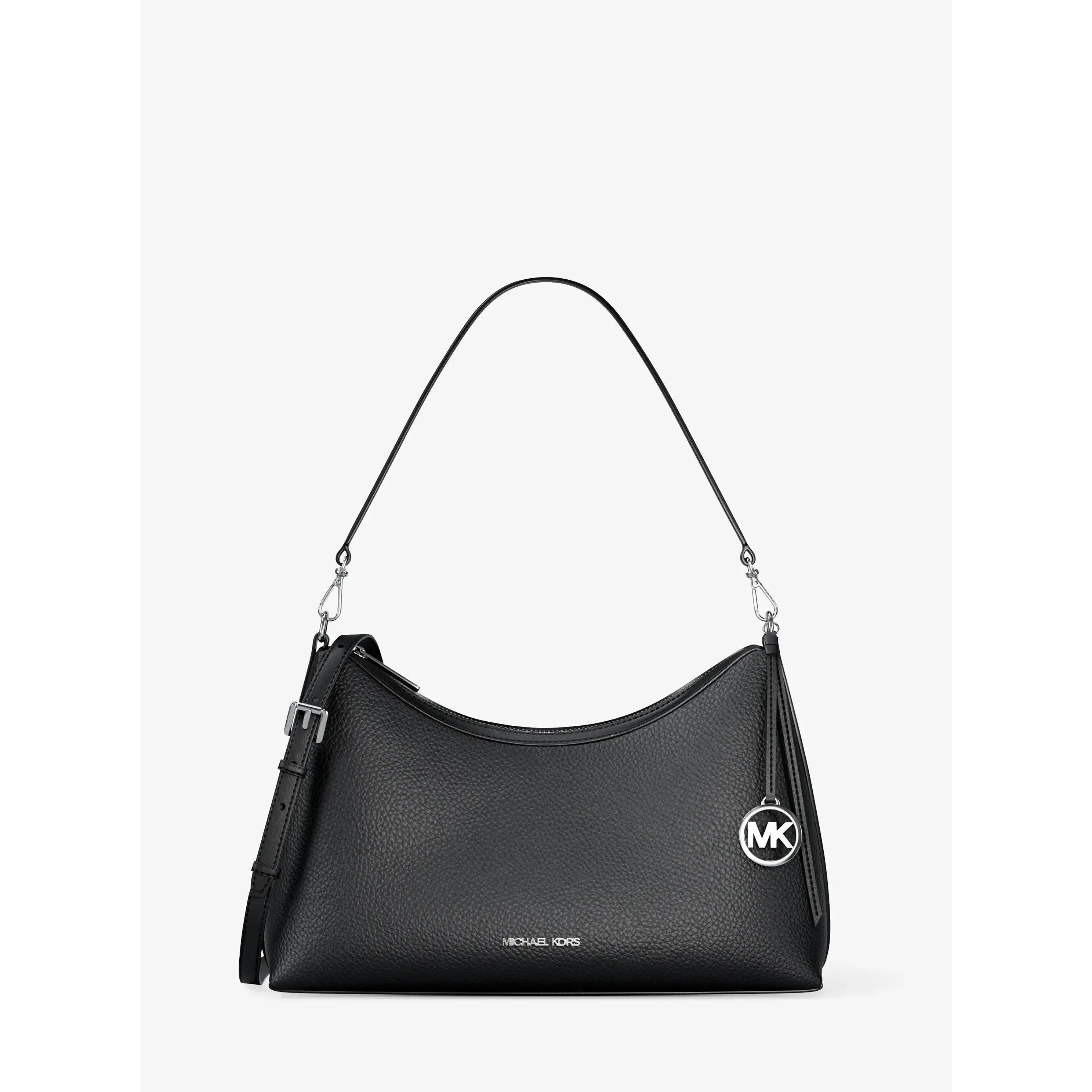 Sammy Medium Pebbled Leather Convertible Shoulder Bag