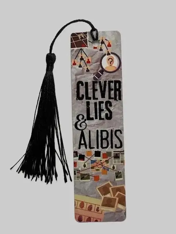Thriller Metal Bookmarks for Readers - Perfect Gift for Book Lovers - BookTok Favorites, Custom Bookmarks, Themed Bookmarks, Book Accessories