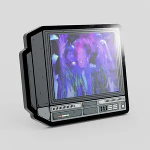 CRTV Lenticular H Pocus Pin