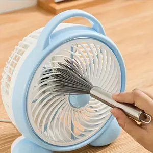 Multifunctional Long Handle Wall-Mounted Cleaning Brush, Stainless Steel Material, Suitable for Cups, Pots, Bowls, Kitchen Utensils, Furniture